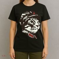 Communist Cat Graffiti T-Shirt thumb 4