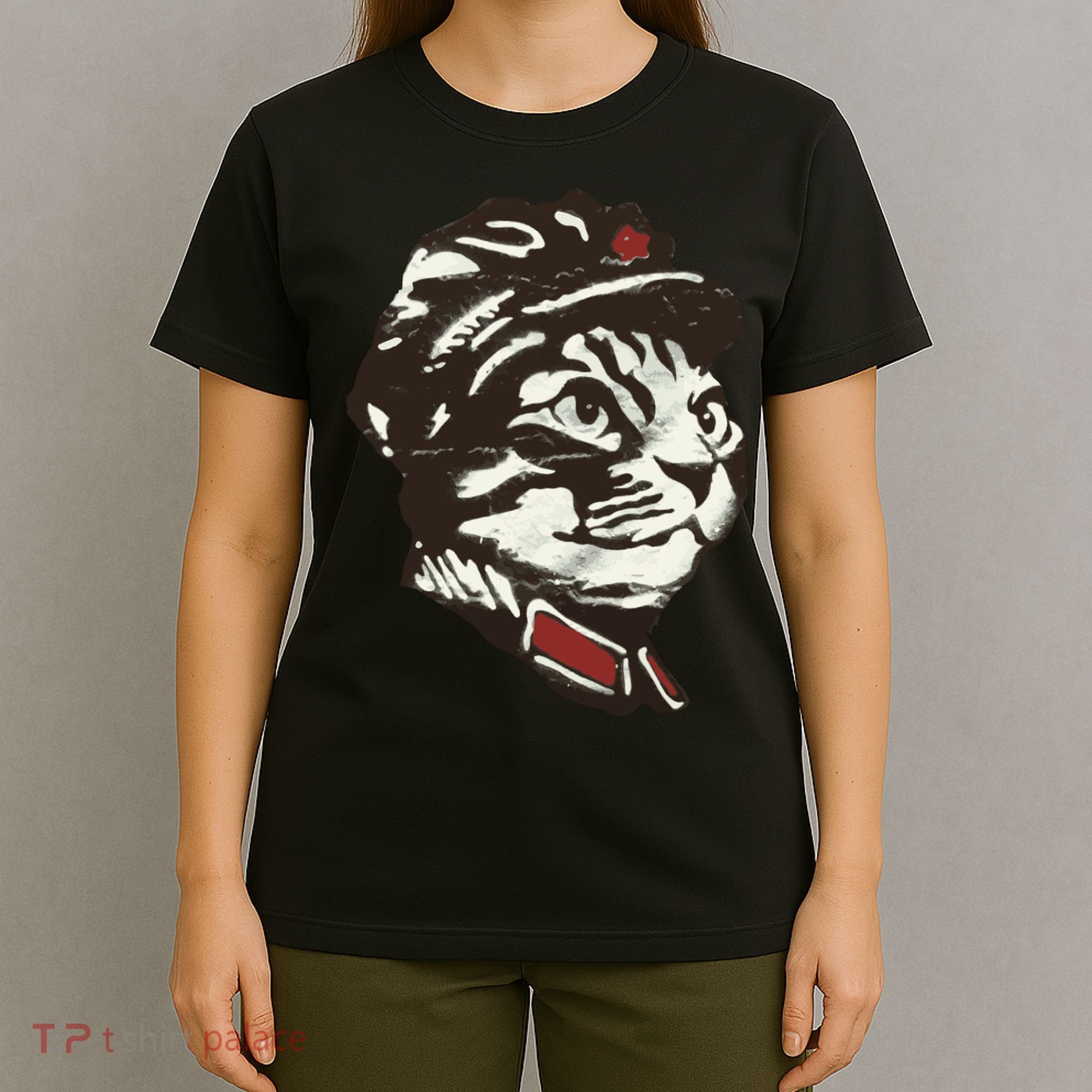 Communist Cat Graffiti T-Shirt