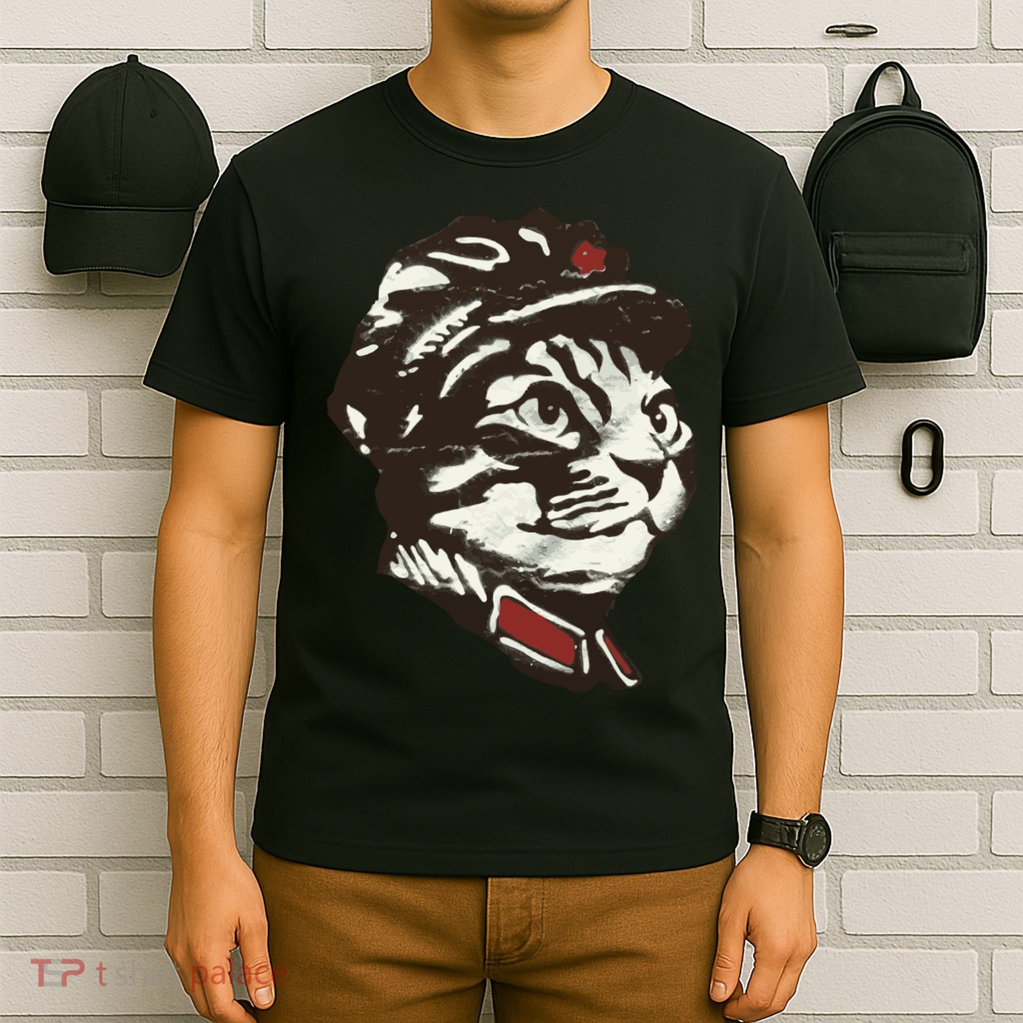 Communist Cat Graffiti T-Shirt