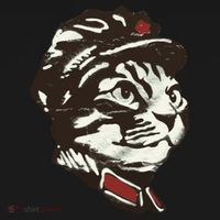 Communist Cat Graffiti T-Shirt thumb 7