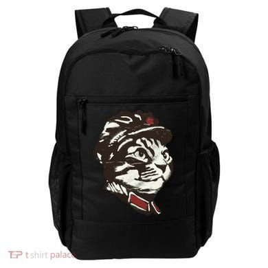Communist Cat Graffiti Backpack