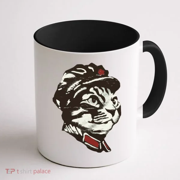 Communist Cat Graffiti Coffee Mug