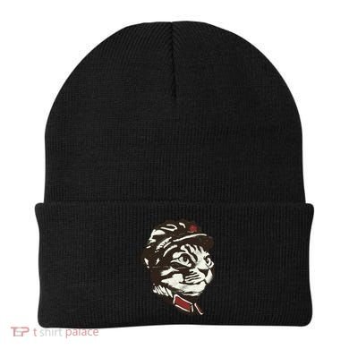 Communist Cat Graffiti Beanie