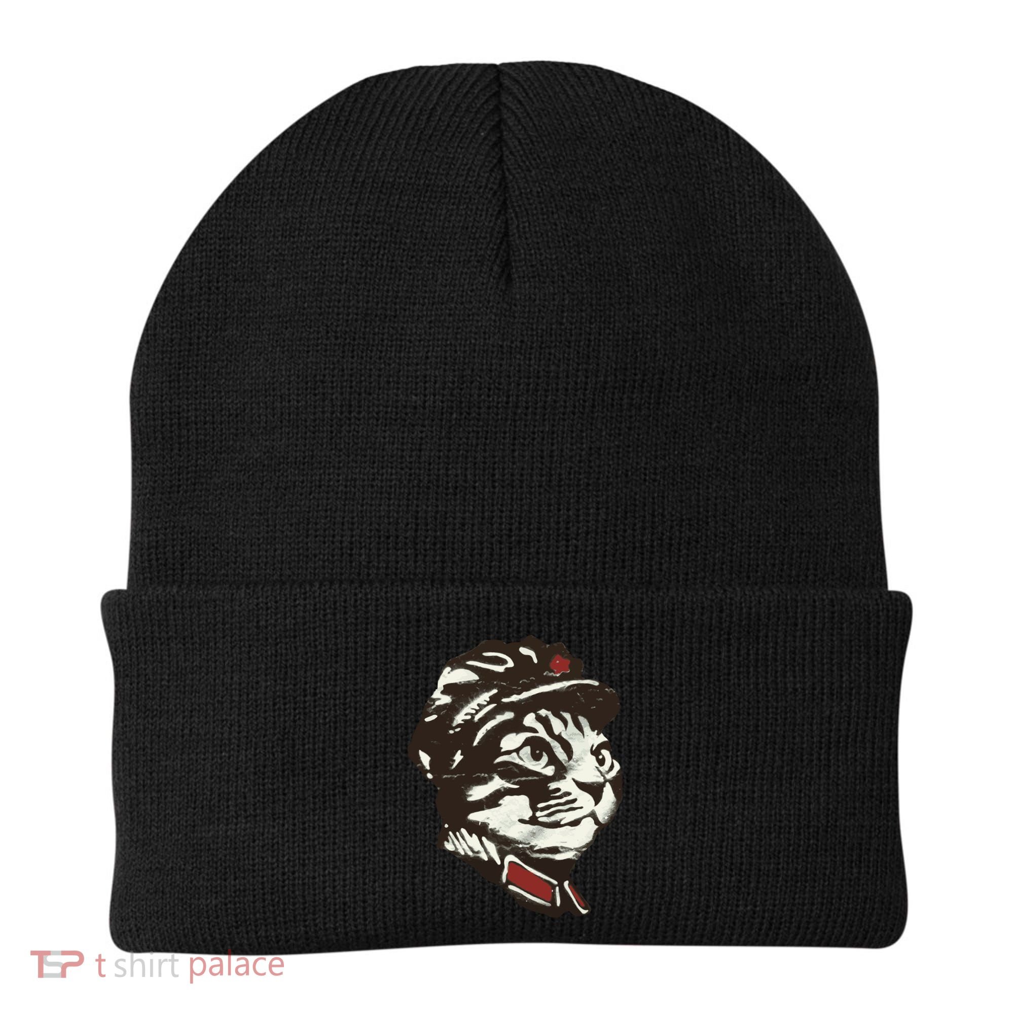 Communist Cat Graffiti Beanie
