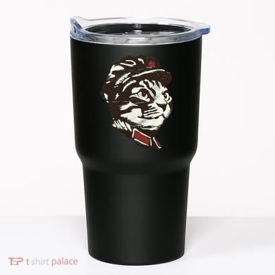 Communist Cat Graffiti Tumbler