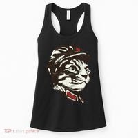 Communist Cat Graffiti Women's Tank Top thumb 0