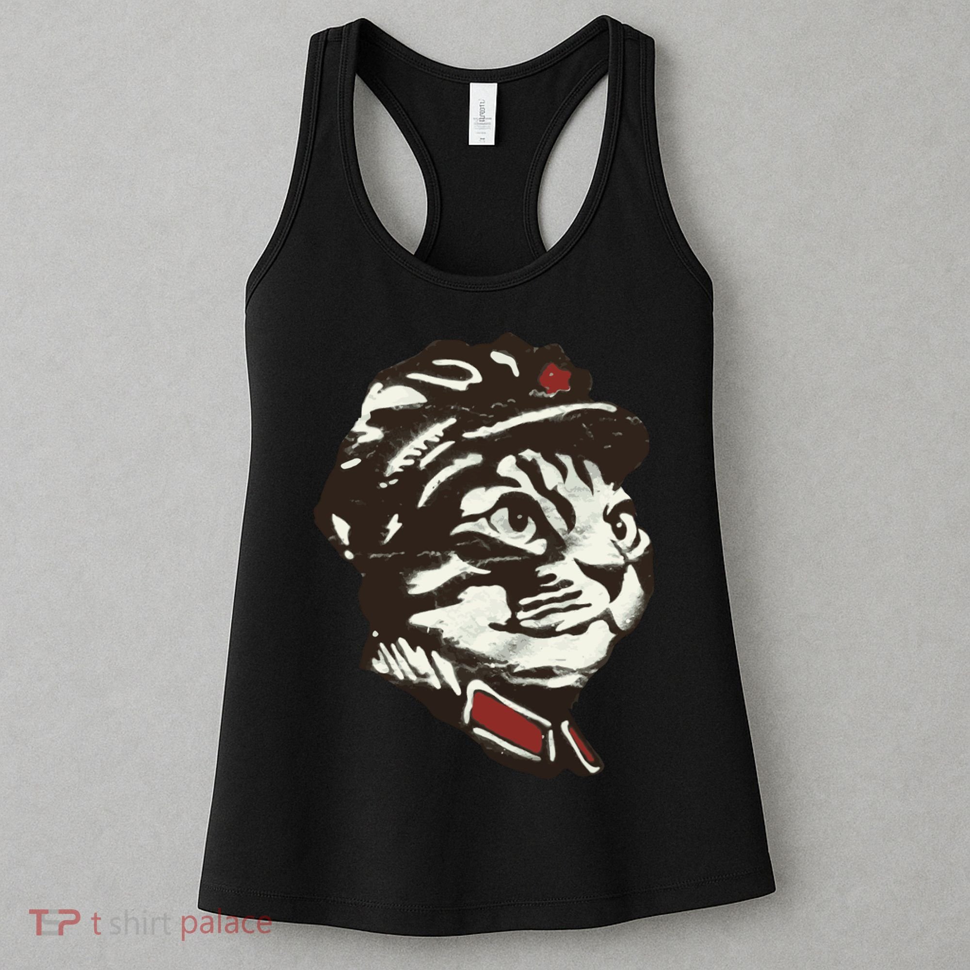 Communist Cat Graffiti Women's Tank Top