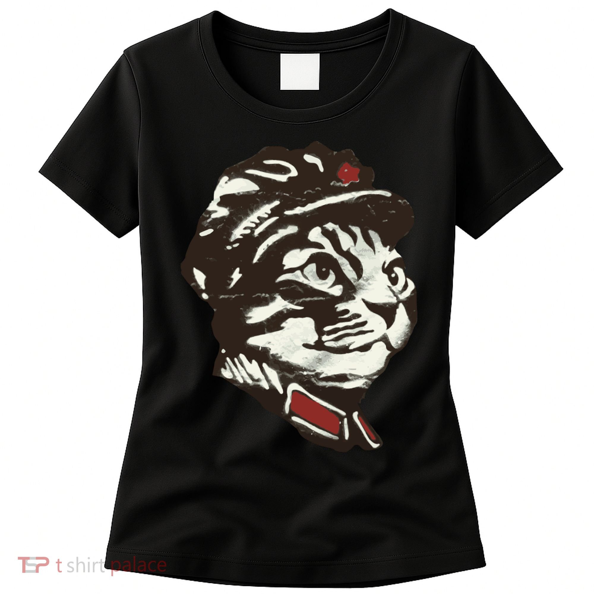 Communist Cat Graffiti Women's T-Shirt