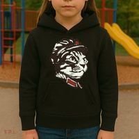 Communist Cat Graffiti Kids Hoodie thumb 3