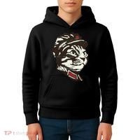 Communist Cat Graffiti Kids Hoodie thumb 4