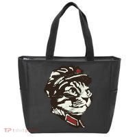 Communist Cat Graffiti Tote Bag thumb 0
