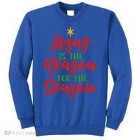 Christian Christmas Gift Jesus Is The Reason For The Season Gift Sweatshirt thumb 0
