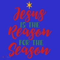 Christian Christmas Gift Jesus Is The Reason For The Season Gift Mousepad thumb 1