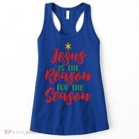 Christian Christmas Gift Jesus Is The Reason For The Season Gift Women's Tank Top thumb 0