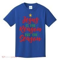 Christian Christmas Gift Jesus Is The Reason For The Season Gift Kids T-Shirt thumb 0