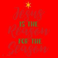 Christian Christmas Gift Jesus Is The Reason For The Season Gift Santa Hat thumb 1