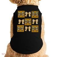 Cute Checkered Grid Leopard Coquette Bow PencilFirst Grade Doggie Tank thumb 0