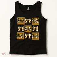 Cute Checkered Grid Leopard Coquette Bow PencilFirst Grade Tank Top thumb 2