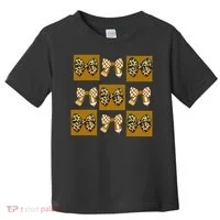 Cute Checkered Grid Leopard Coquette Bow PencilFirst Grade Toddler T-Shirt thumb 0