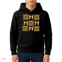 Cute Checkered Grid Leopard Coquette Bow PencilFirst Grade Kids Hoodie thumb 4