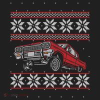Classic Car Guys Matching Ugly Christmas Old Car Enthusiasts Beanie thumb 2