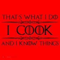 Chef Cook Gifts I Cook I Know Things Funny Cooking Santa Hat thumb 1