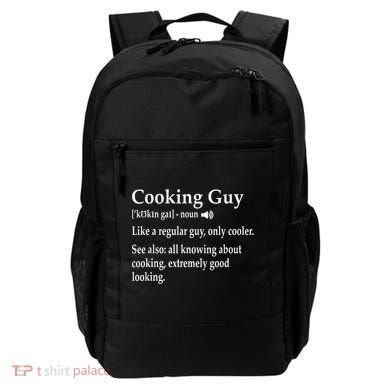 Culinary Cooking Guy Joke For Kitchen Chef Baking Enthusiast Backpack