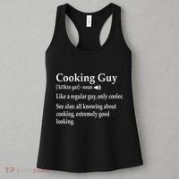 Culinary Cooking Guy Joke For Kitchen Chef Baking Enthusiast Women's Tank Top thumb 3