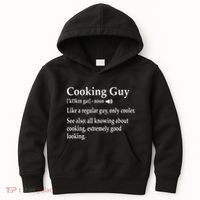 Culinary Cooking Guy Joke For Kitchen Chef Baking Enthusiast Kids Hoodie thumb 0