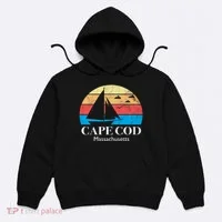 Cape Cod Gifts Massachusetts Souvenir Hoodie thumb 0