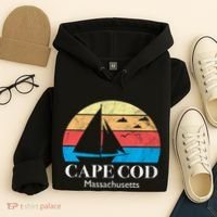 Cape Cod Gifts Massachusetts Souvenir Hoodie thumb 4