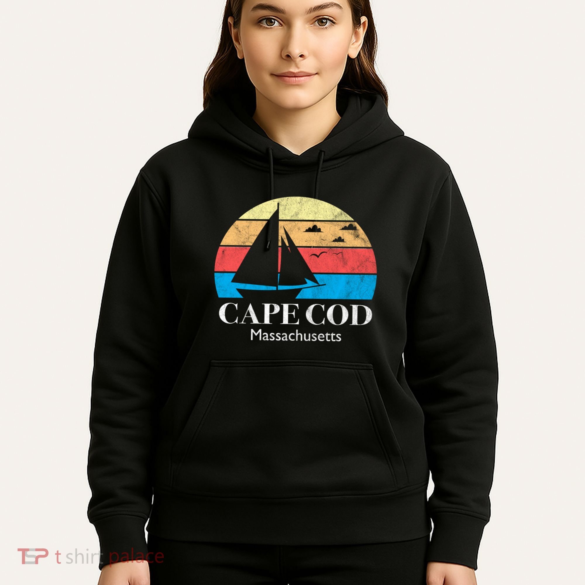 Cape Cod Gifts Massachusetts Souvenir Hoodie