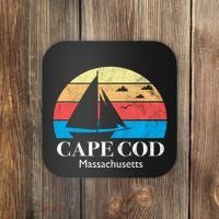 Cape Cod Gifts Massachusetts Souvenir Coaster thumb 0