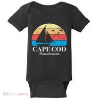 Cape Cod Gifts Massachusetts Souvenir Baby Bodysuit thumb 0