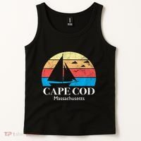 Cape Cod Gifts Massachusetts Souvenir Tank Top thumb 2
