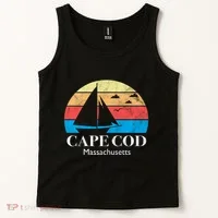 Cape Cod Gifts Massachusetts Souvenir Tank Top thumb 2