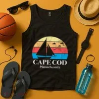 Cape Cod Gifts Massachusetts Souvenir Tank Top thumb 4