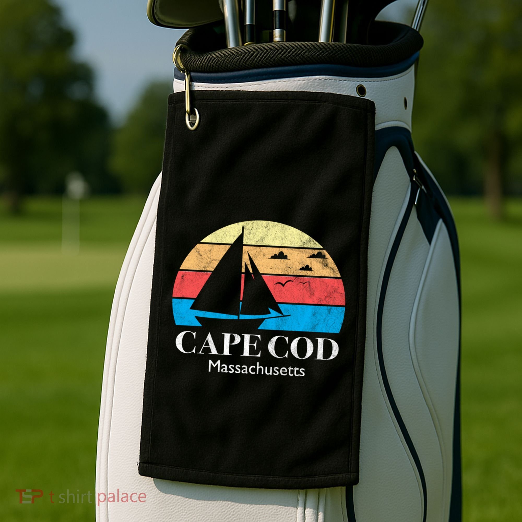 Cape Cod Gifts Massachusetts Souvenir Golf Towel