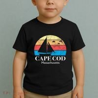 Cape Cod Gifts Massachusetts Souvenir Toddler T-Shirt thumb 2