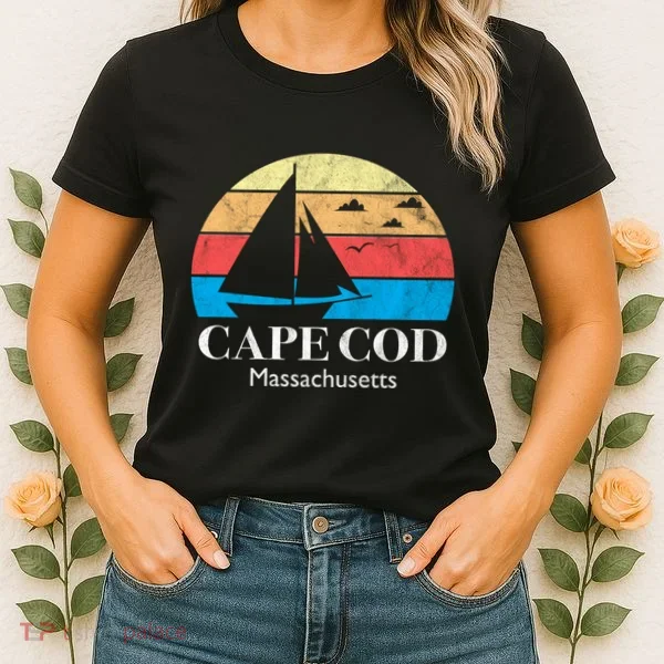 Cape Cod Gifts Massachusetts Souvenir Women's T-Shirt