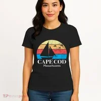 Cape Cod Gifts Massachusetts Souvenir Women's T-Shirt thumb 4