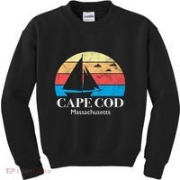 Cape Cod Gifts Massachusetts Souvenir Kids Sweatshirt thumb 0