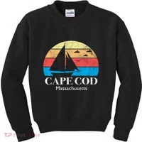 Cape Cod Gifts Massachusetts Souvenir Kids Sweatshirt thumb 0