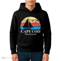 Cape Cod Gifts Massachusetts Souvenir Kids Hoodie thumb 4