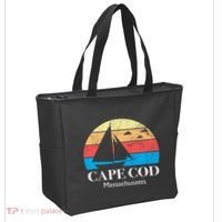 Cape Cod Gifts Massachusetts Souvenir Tote Bag thumb 2
