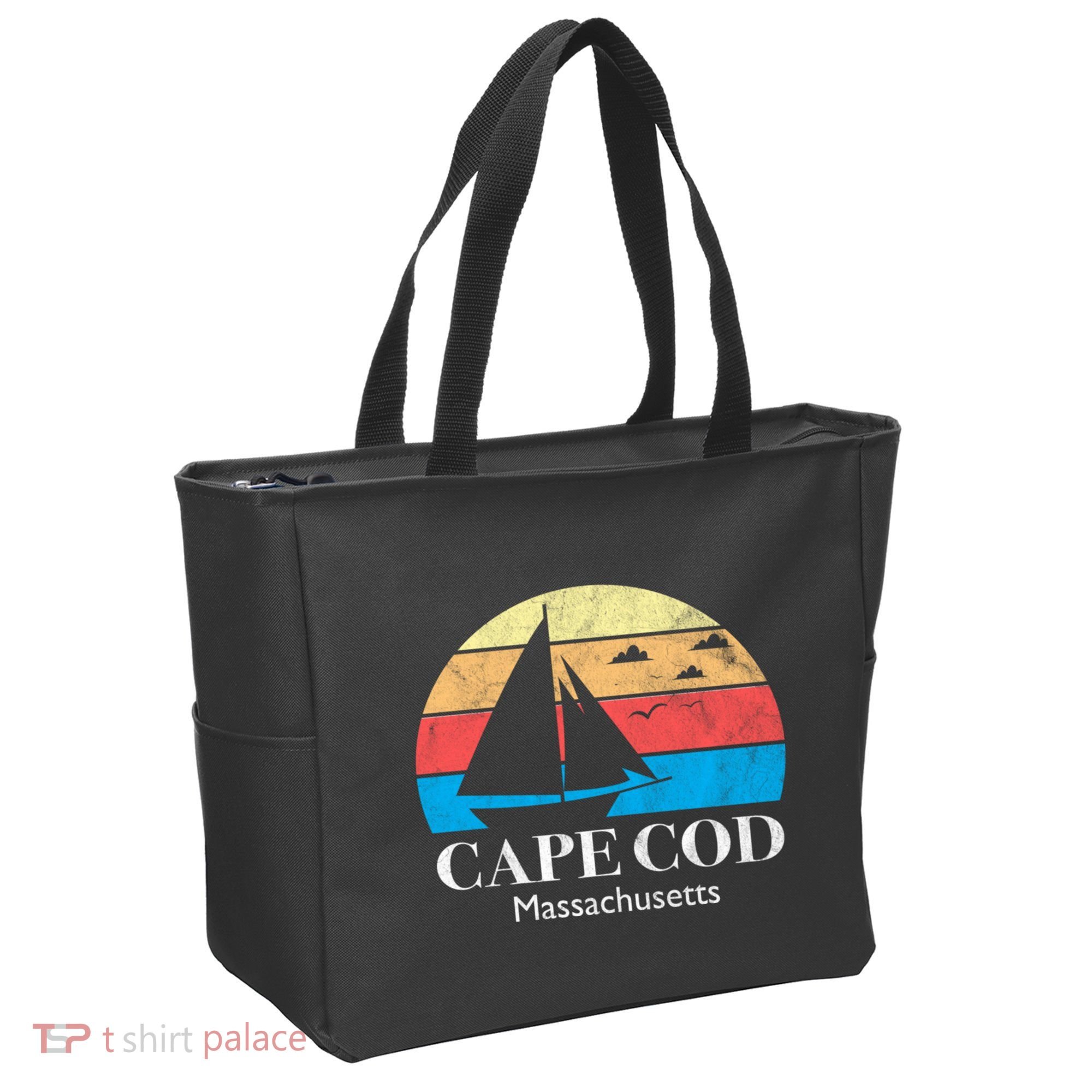 Cape Cod Gifts Massachusetts Souvenir Tote Bag