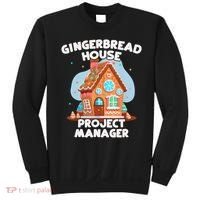 Cute Christmas Gingerbread House Project Manager Sweatshirt thumb 0