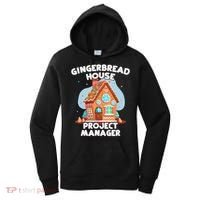Cute Christmas Gingerbread House Project Manager Women's Hoodie thumb 0