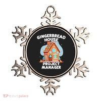 Cute Christmas Gingerbread House Project Manager Ornament thumb 0