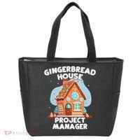 Cute Christmas Gingerbread House Project Manager Tote Bag thumb 0